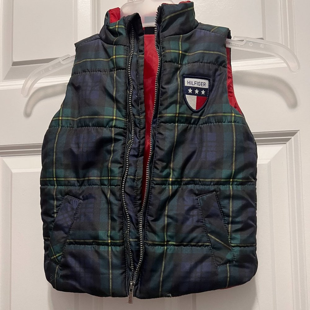 Tommy Hilfiger 18 months plaid vest